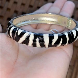 Zebra Enamel Bracelet